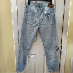 American Eagle Outfitters Men's Light Blue Straight Jeans
